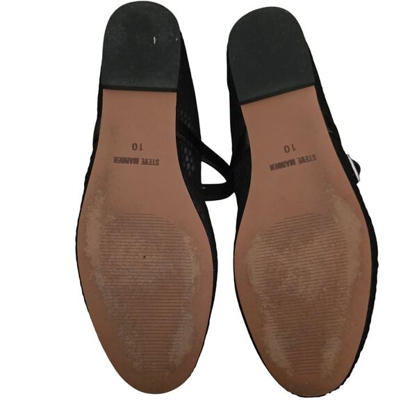 Steve Madden Dreaming Flat in Black Multi – EUC Size 10 - Picture 4 of 6